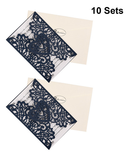 Invitaciones De Boda Para Empresas, 10 Sets