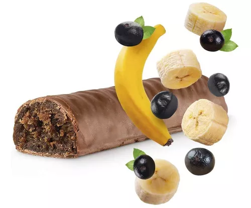 Fruta Em Barra Zero Açúcar Banana, Nozes, Damasco e Chocolate Branco Supino  24g