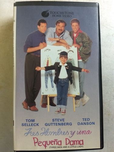 Vhs - 3 Hombres Y Una Pequeña Dama