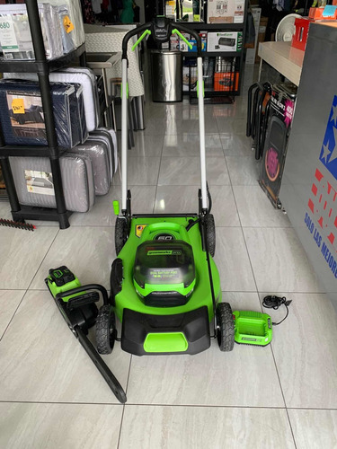 Imagen 5 de 7 de Podadora Pasto Bateria + Cargador Greenworks M060l51