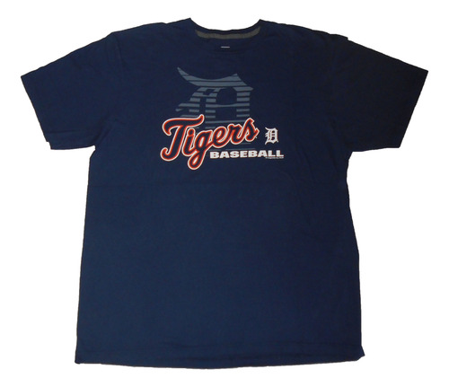 Remera Baseball - Xl - Detroit Tigers - Original - 950