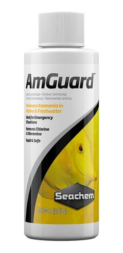 Seachem Amguard 100ml Remove Amonia - Removedor De Amonia