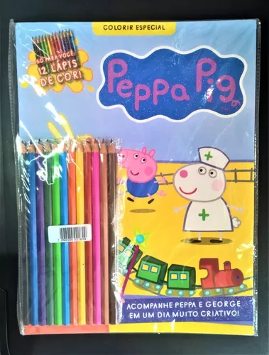 Peppa Pig para Colorir 12  Peppa pig para colorir, Colorir, Peppa pig