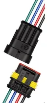 Comprar  Conector De Cable Eléctrico De 4 Pines Hembra Macho 16 Awg