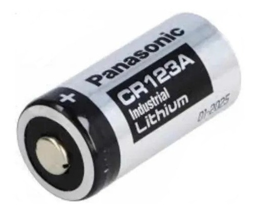 2 Bat Pilha Panasonic Cr123a 3 V Lithium Industrial Original