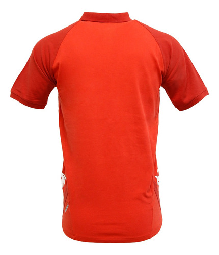 Imagen 5 de 8 de Polo Salida Huracan 2023 Kappa Red