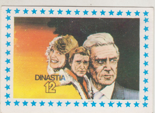 1982 Dinastia Serie Tv Tarjeta Unica Album Uruguay Canal 12 