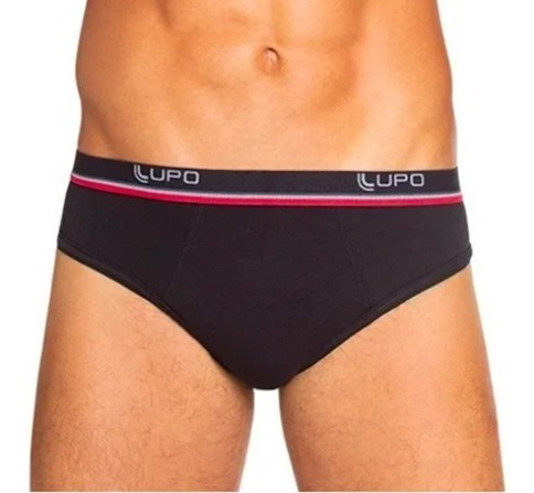 Slip Lupo Algodón Con Lycra Importado Modelo 524