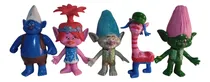 Comprar Muñecos Trolls Coleccionables De Goma Lote X 5