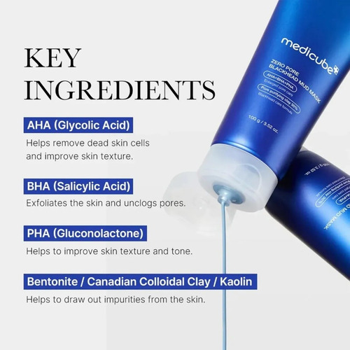 Máscara Facial Medicube Zero Pore Blackhead Mud