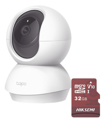 Camara Ip Wi-fi De 2 Mp Con 1 Memoria Micro Sd 32 Gb Tp-link