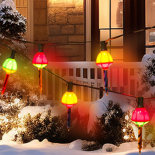 Luces De Burbuja Navideñas Multicolores Luces De Árbol De