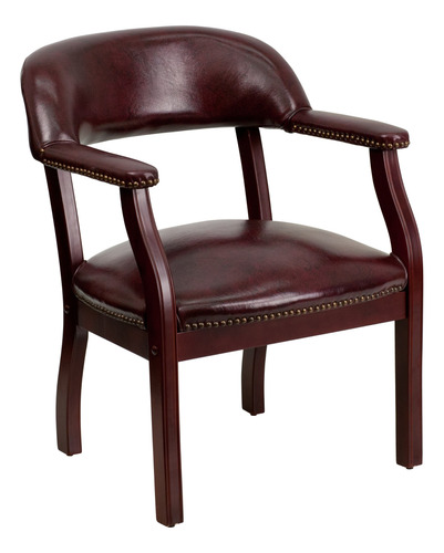 Flash Furniture Diamond Oxblood - Silla De Conferencia De Vi