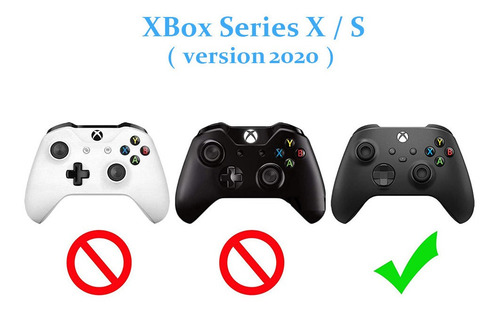 Imagen 3 de 3 de Funda Para Control Xbox Series S / X + Protectores Análogos