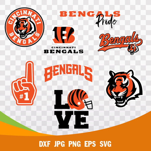 Cincinnati Bengals Logo Digital Dxf, Png, Jpg, Eps, Svg