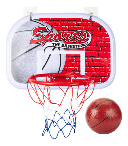 Mini Aro De Básquetbol De 34 X 30 Cm Para Interiores