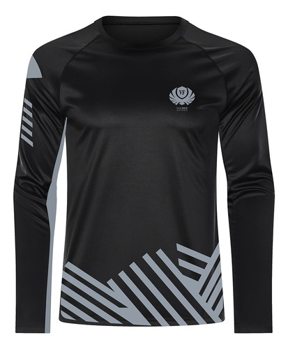 Camiseta De Hombre Cuello Redondo Thumbhole Sport