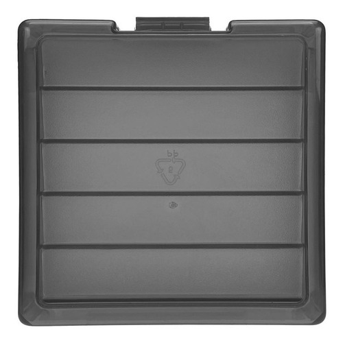 Caja Organizadora Multiusos De Plástico Chica Color Humo