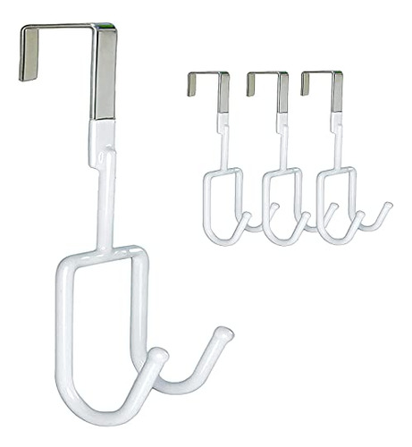 Over The Door Hooks - 4 Packs Over The Door Hanger, Sof...