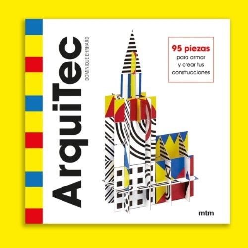 Imagen 7 de 7 de Arquitec 95 Piezas Para Armar