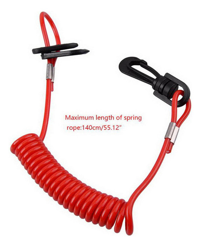Cordón Universal Para Interruptor De Muerte De Lancha, Con