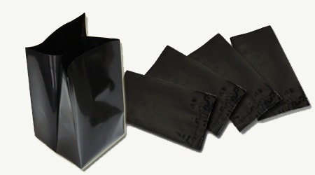 Imagen 2 de 4 de 1 Kg De Bolsas Para Vivero De 27 X 27 52 Piezas Por Kilo