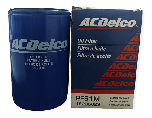 Filtros De Aceite Colorado 3.7 L5 08-12 Acdelco Original
