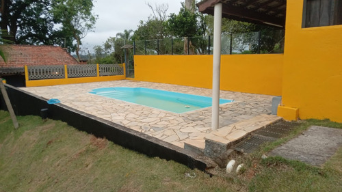Sítio, Fazenda ,chácara Com 3 Quartos, Salão De Festa E De Jogos , Piscina E Area Verde