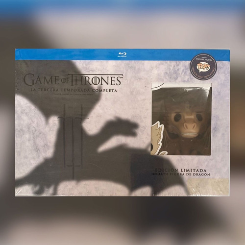 Game Of Thrones Juego Tronos Temporada 3 Blu-ray + Funko
