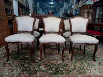 Comprar Manyantiques  - Juego De 6 Sillas Francesas Luis Xv Talladas