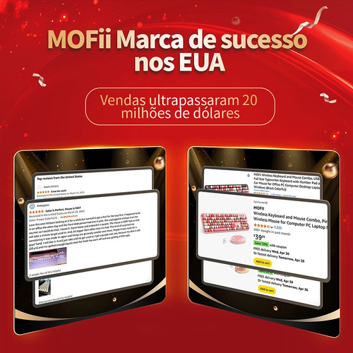Mouse Sem Fio Mofii M33d Kitty Em Rosa