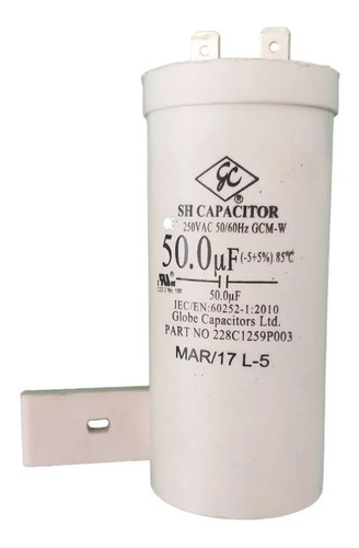 Capacitor Arrancador Para Lavadora Easy G.e. Mabe Aqua Saver