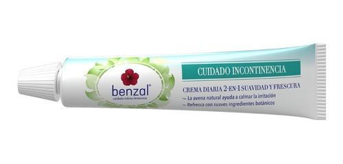 Benzal Crema Íntima Diaria 2 En 1 Cuidado Incontinencia