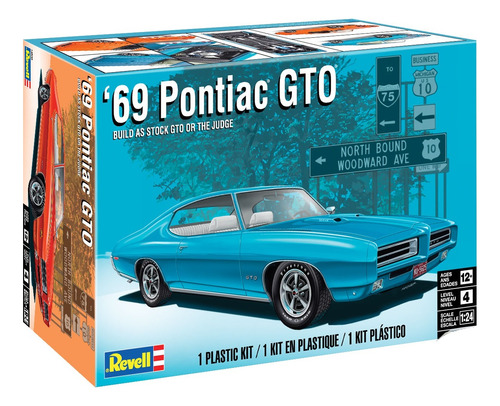 69 Pontiac Gto The Judge By Revell # 14530 1/24