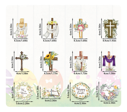 12 Cruces De Pascua Para Colgar La Decoración De La Resurrec