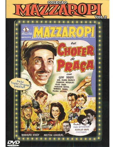 Dvd Mazzaropi Chofer De Praça