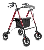 Comprar Andador Ortopedico Plegable C\u002Fruedas Frenos Asiento Canasto