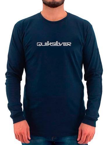 Quiksilver Remera Ml Surf The Mountain -hombre- Cu2232106016