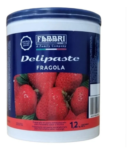 Fabbri Frutilla pasta concentrada fragola 1,2kg