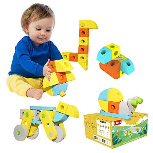 Extra Large Foam Building Block Set, Soft But Sturdy Materia