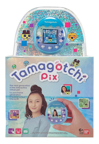 Tamagotchi Pix Mascotas Virtuales Para Niños Color Azul
