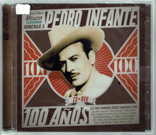 Pedro Infante 100 Años Homenaje Cd+dvd