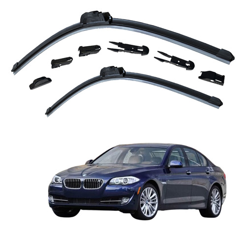 2 Plumas Limpiaparabrisas Reluvsa P/ Bmw 550i Xdrive 2014