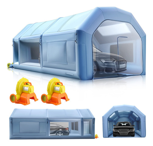 Pokytcox Carpa Inflable Pintura Pie Portatil Habitacione