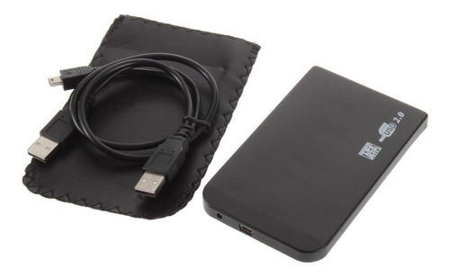 Cápsula Encapsulador Sata 2.5 Hdd Oferta Pc Laptop Mac Metal
