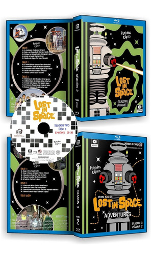 Série Perdidos No Espaço Completa Dublada 83 Eps. 17 Blu-ray