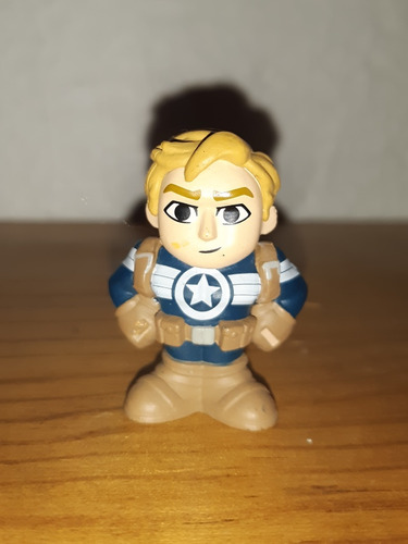 Mini Funko Pop Marvel Capitán América Battle World