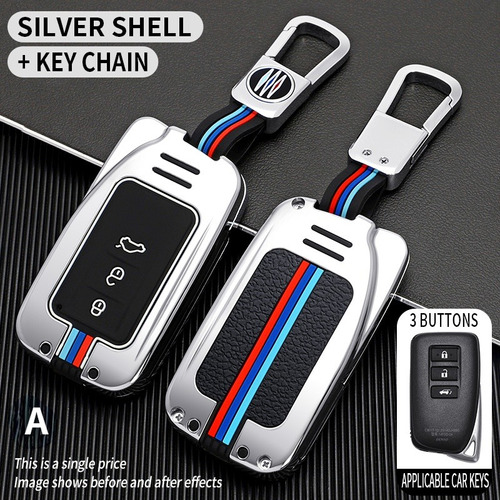 Car Key Case Case For Lexus N 3 Btn Silver A