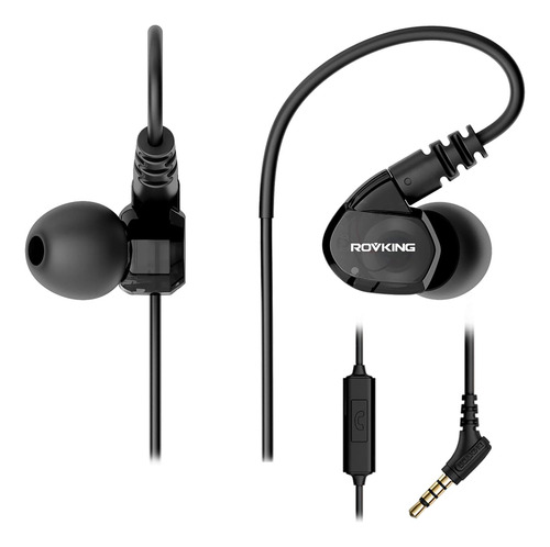 Auriculares Rovking Sport Negros