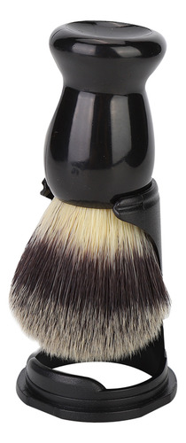Kit De Afeitado, Acrílico Negro, Soporte Para Brocha Para Ba